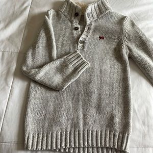 Boys gray Carter sweater
